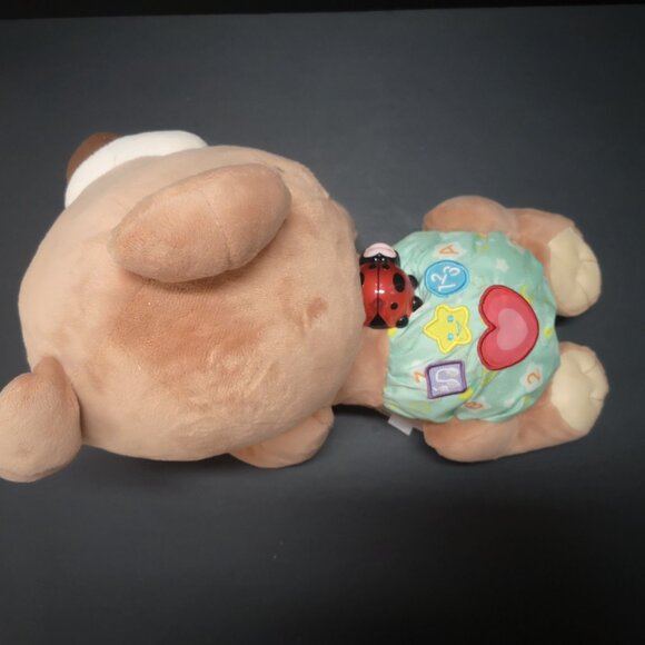 VTech Explore & Crawl Learning Club Soft Crawling Tan Teddy Bear - Picture 5 of 10